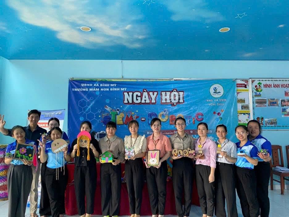 Ngày hội STEM tại trường mầm non
